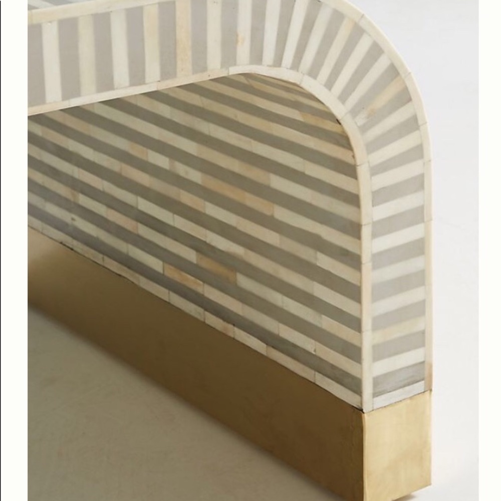 Bone Inlay coffee table - Picture 2 of 5